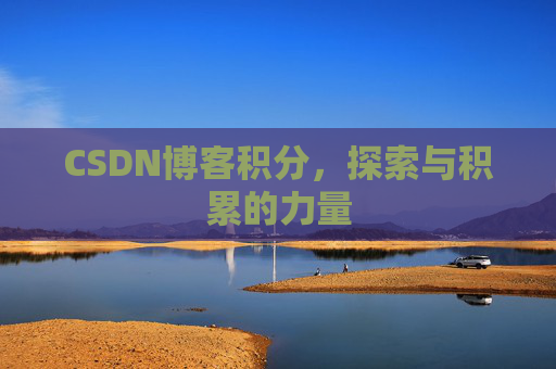CSDN博客积分，探索与积累的力量